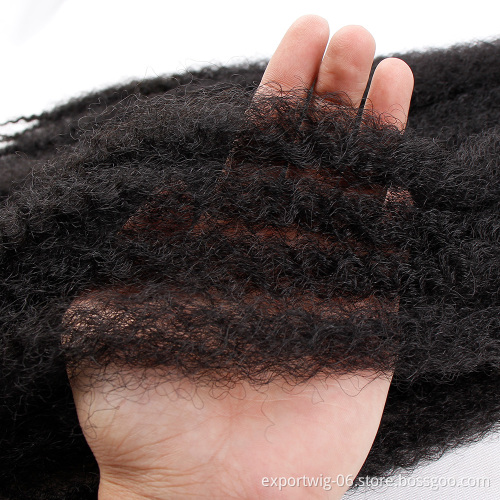 Afro Kinky Braiding Hair 18 inch Synthetic Crochet Marley Braids Hair Extensions Black Ombre Colors Jumbo Crochet Braids Hair